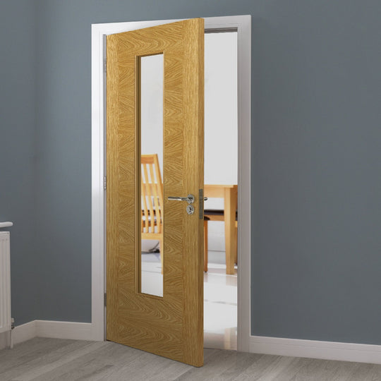 Contemporary Oak Ostria Glazed Internal