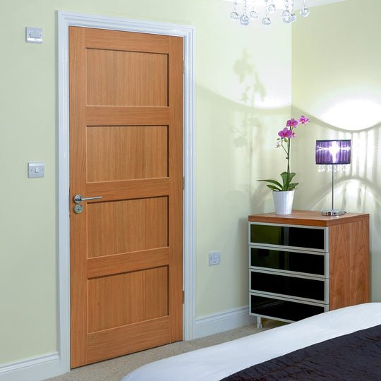Oak Snowdon 4P Fire Door