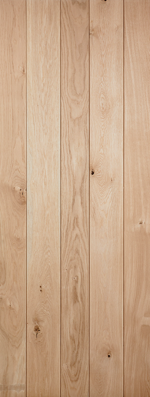 Solid Oak Ledged Internal Door