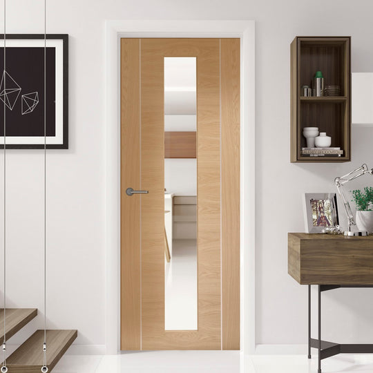 Forli Oak Glazed Internal Door