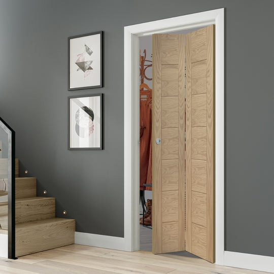Palermo Oak Bifold Door