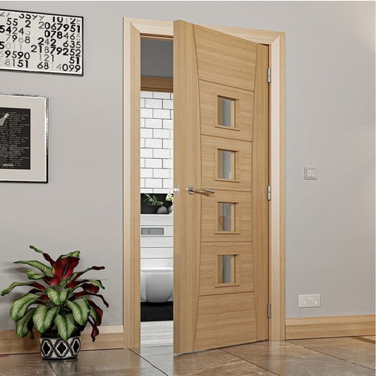Pamplona Glazed Fire Door