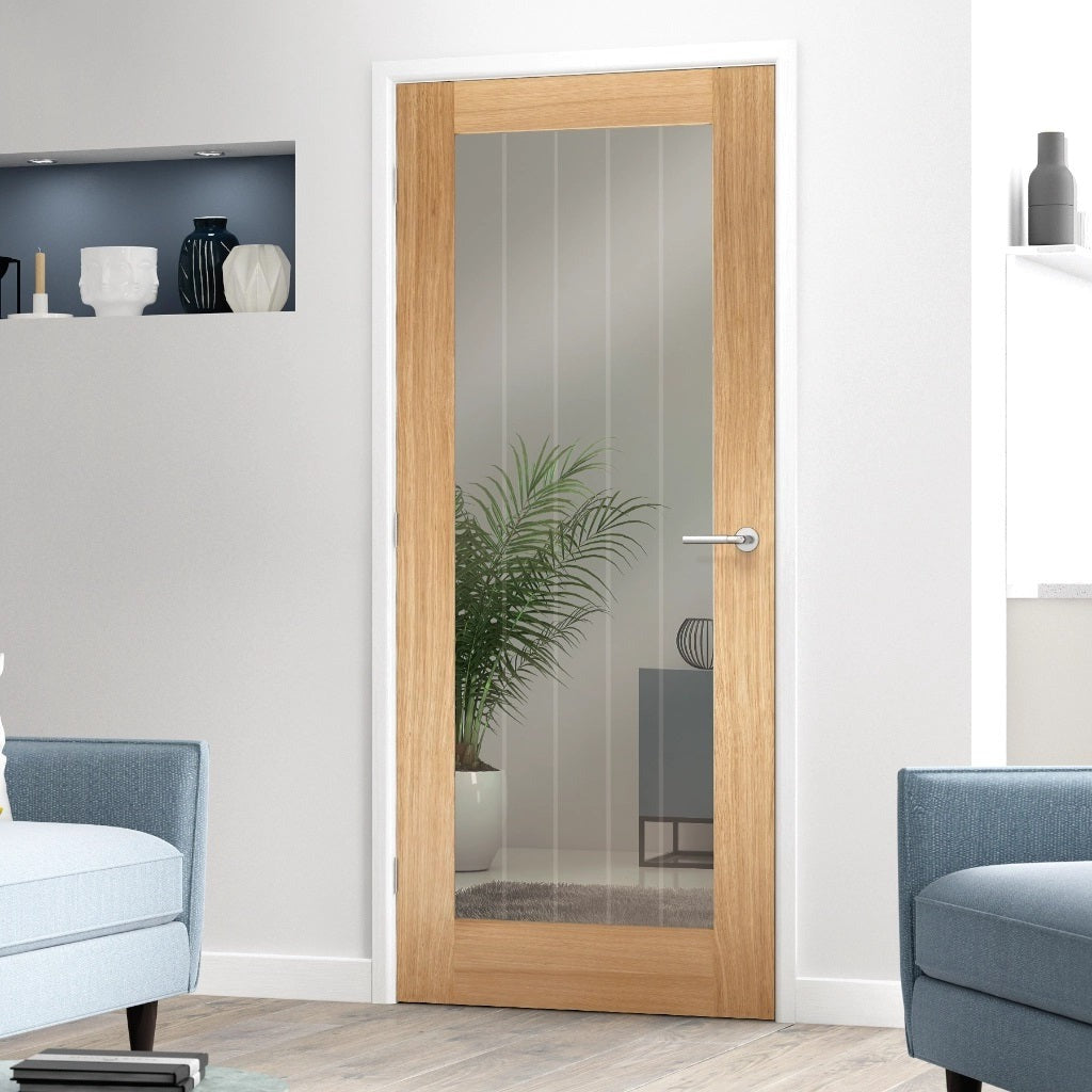 Mexicano Pattern 10 Glazed Fully Finished Door | Mexicano Pattern 10 ...