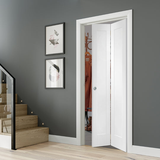 Pattern 10 White Bifold