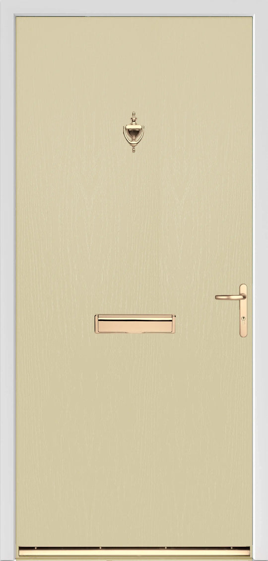 Pebble Modern Flush External Fire Door Set