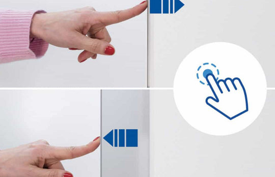 Touch Latch for Classic Pocket Door System