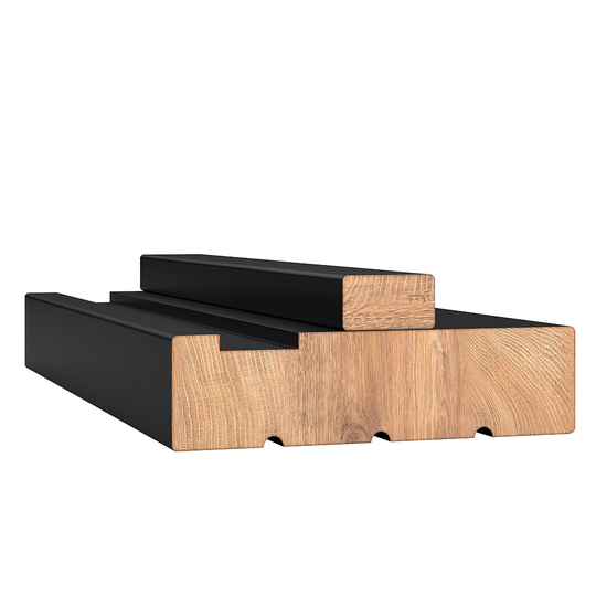 Black Primed Fire Rated FD30 Door Lining with Loose Stop