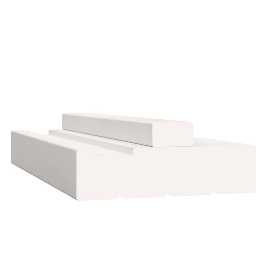 Primed White Softwood FD30 Fire Door Lining with Loose Stop
