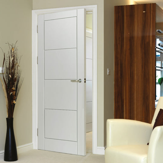 Quattro White Internal Door