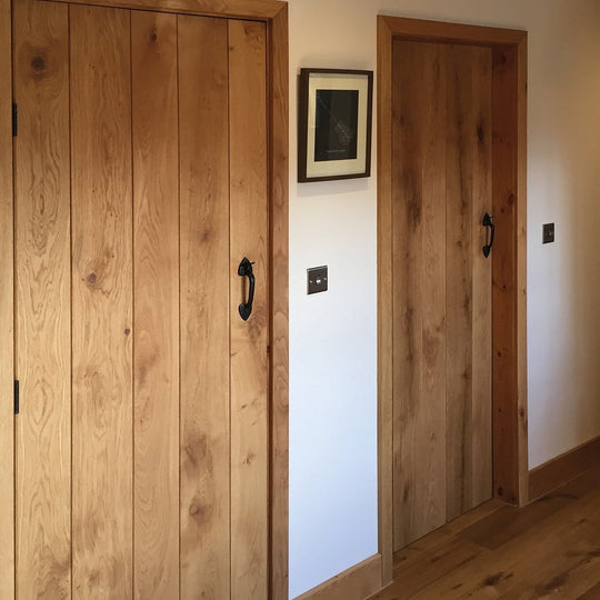 Rustic Oak Ledged Internal Door