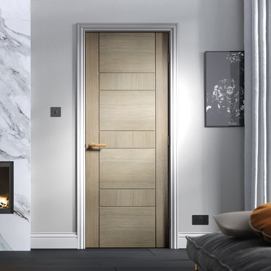 Edmonton Light Grey Fire Door