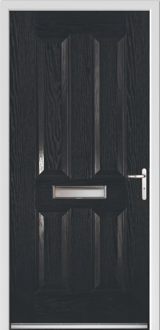 Richmond Black External Fire Doorset