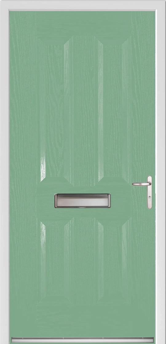 Richmond Folly Green External Fire Doorset