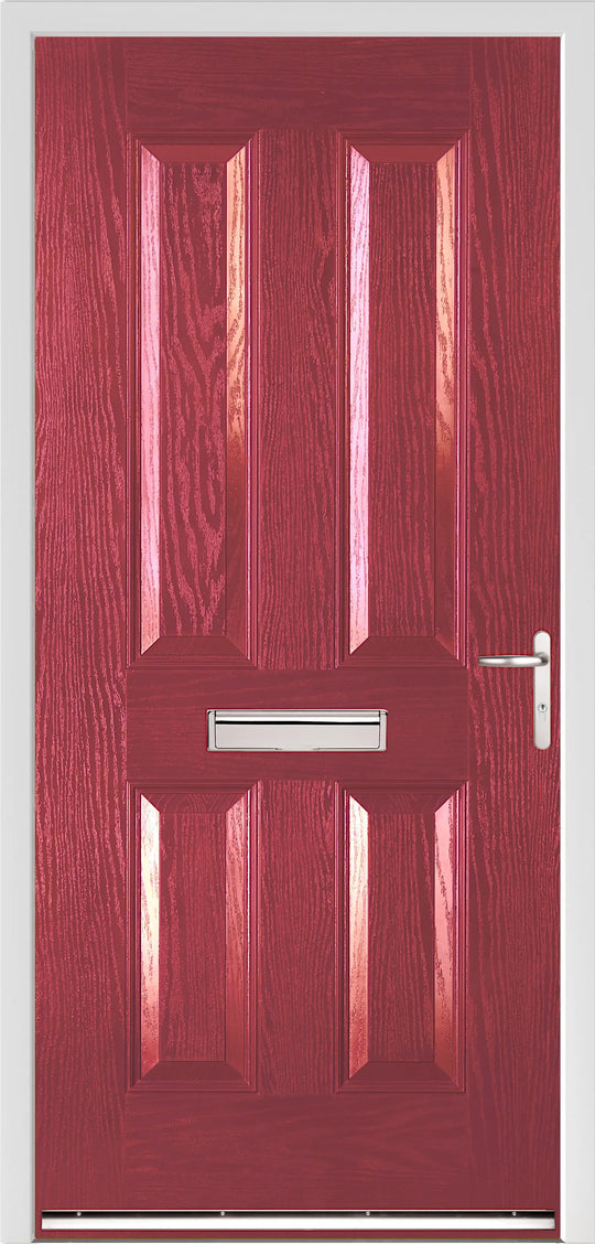 Richmond Red External Fire Doorset