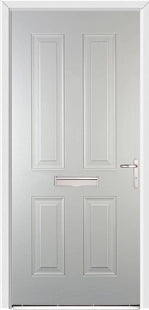 Richmond White External Fire Doorset