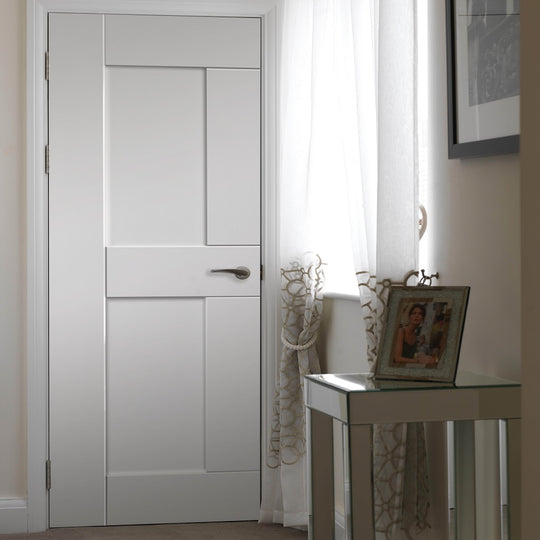 Contemporary White Eccentro Internal