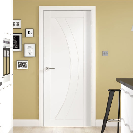 Salerno White Fire Door
