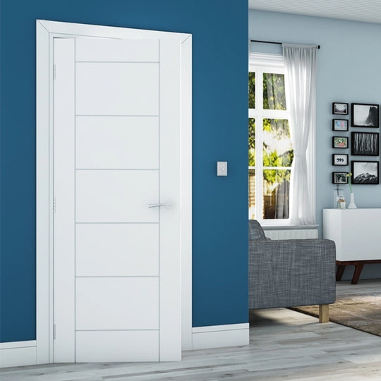 Seville White Fire Door FD60
