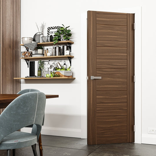 Seville Walnut Fire Door