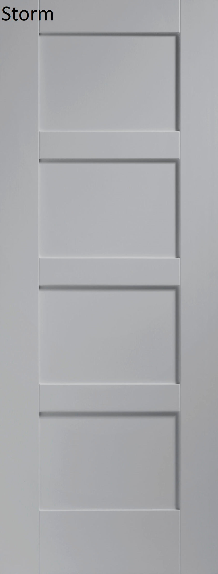 Shaker 4 Panel Custom Colour Fire Door – Emerald Doors
