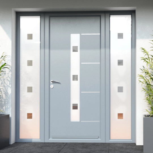 Silver Grey Matisse Custom Made External Door