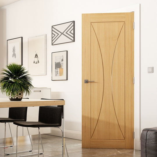 Sorrento Interior Oak Fire Door