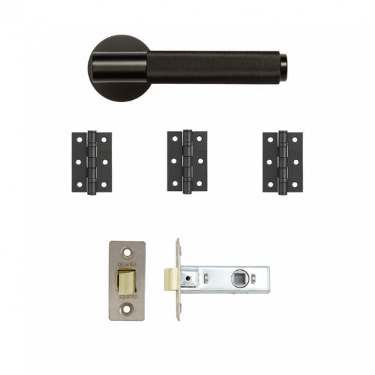 Sparta Door Handle Pack Matt Black