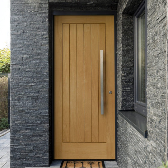Suffolk Oak External Door Fully Finished