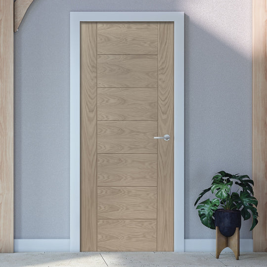 Palermo Statement Solid Oak Interior Door