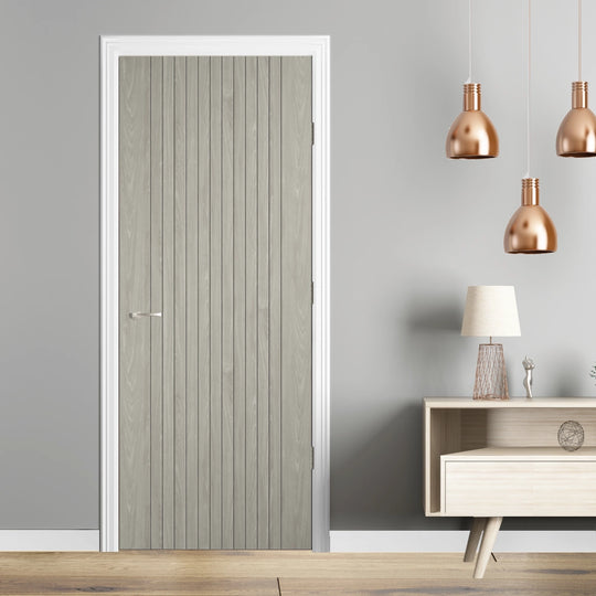 Sydney Light Grey Laminate Door