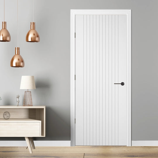 Sydney White Laminate Fire Door