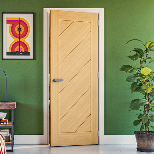 Torino Oak Internal Fire Door