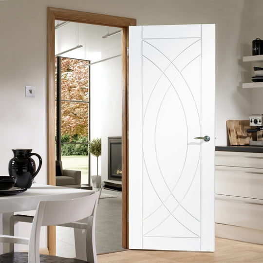 Treviso White Primed Internal Door