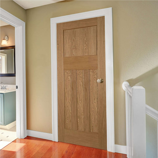 1930 Oak 4 Panel Internal Door