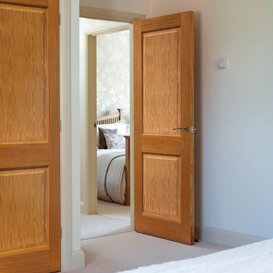 Charnwood 2 Panel Internal Oak Door