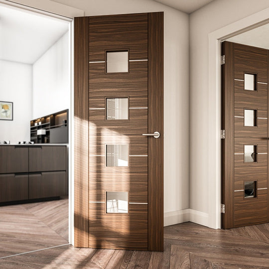 Valencia Internal Door with Clear Glass