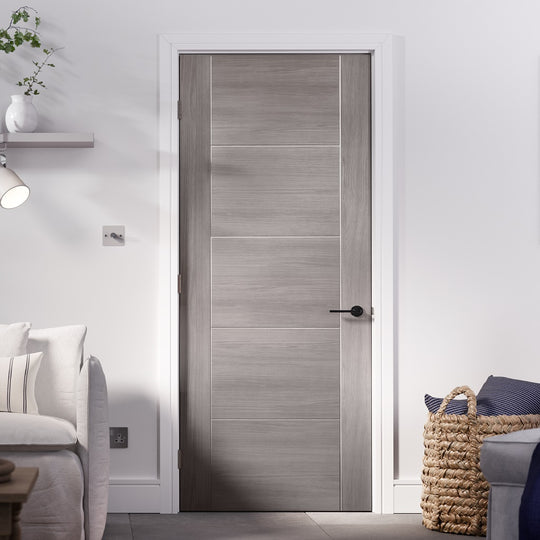VANCOUVER LIGHT GREY LAMINATE INTERNAL DOOR