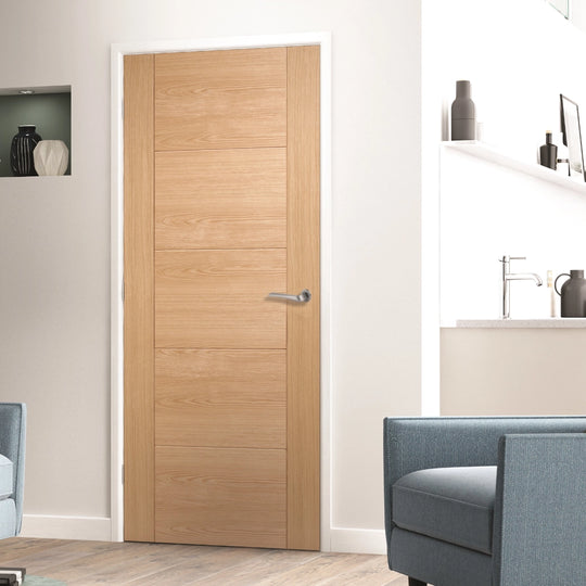 Contemporary Oak 6500 Internal Door