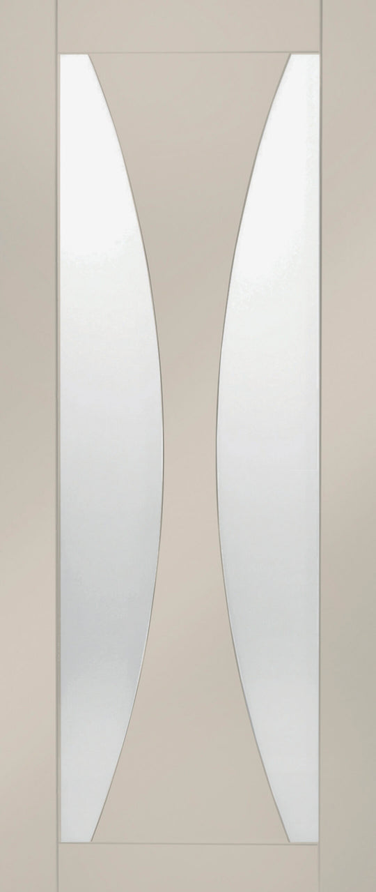 Verona Custom Colour Clear Glazed Door