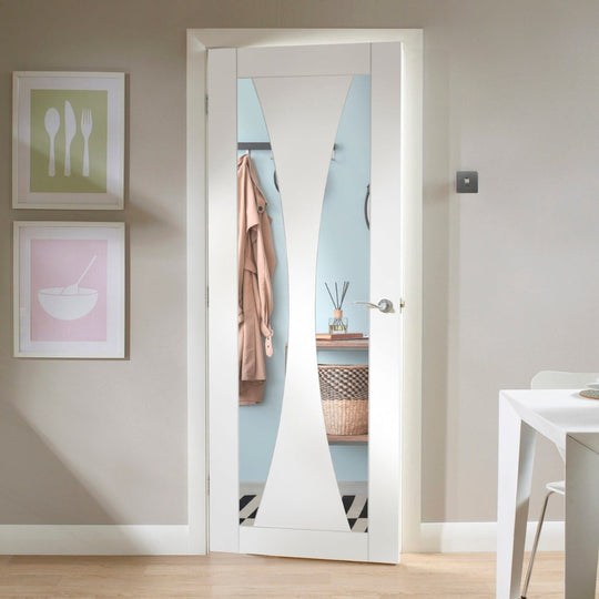 Verona Glazed White Internal Door