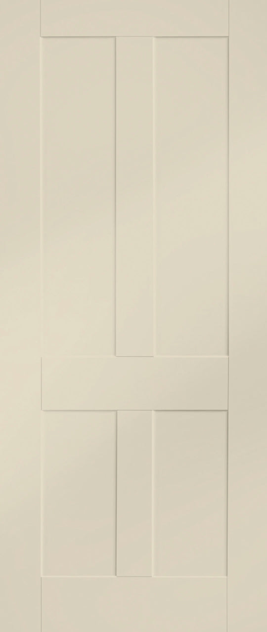 Victorian 4 Panel Shaker Custom Colour Fire Door