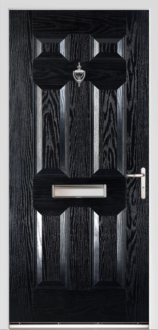 Warwick Black External Fire Doorset