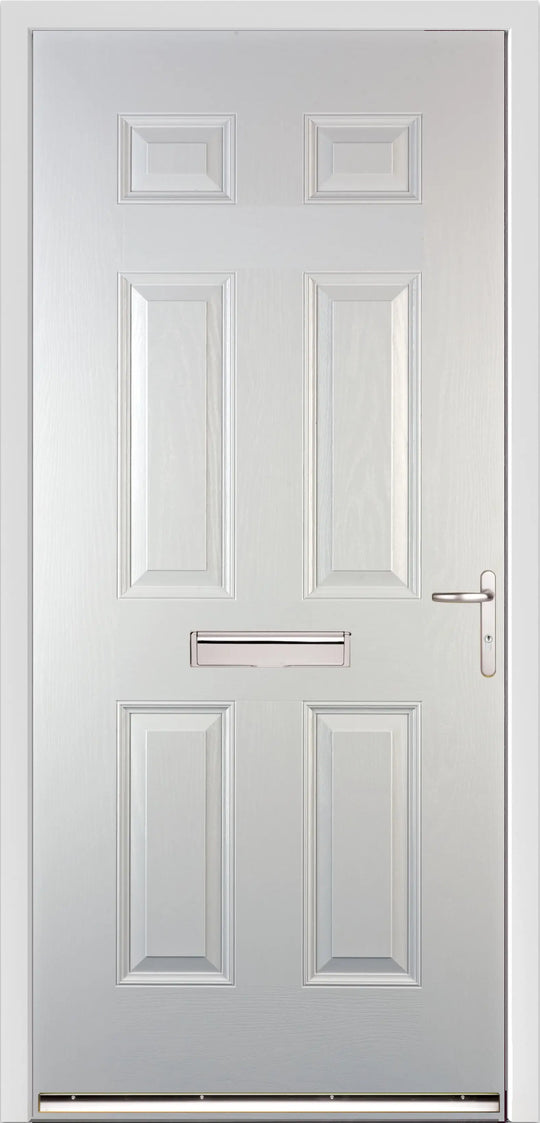 Warwick White External Fire Doorset