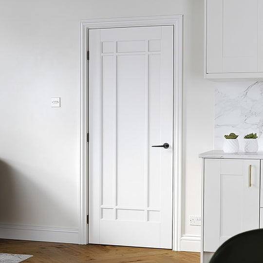 Manhattan 9 Panel Internal Door White Primed