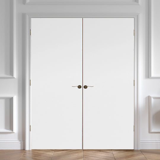 Custom Made Primed White Fire Rated Door Pair