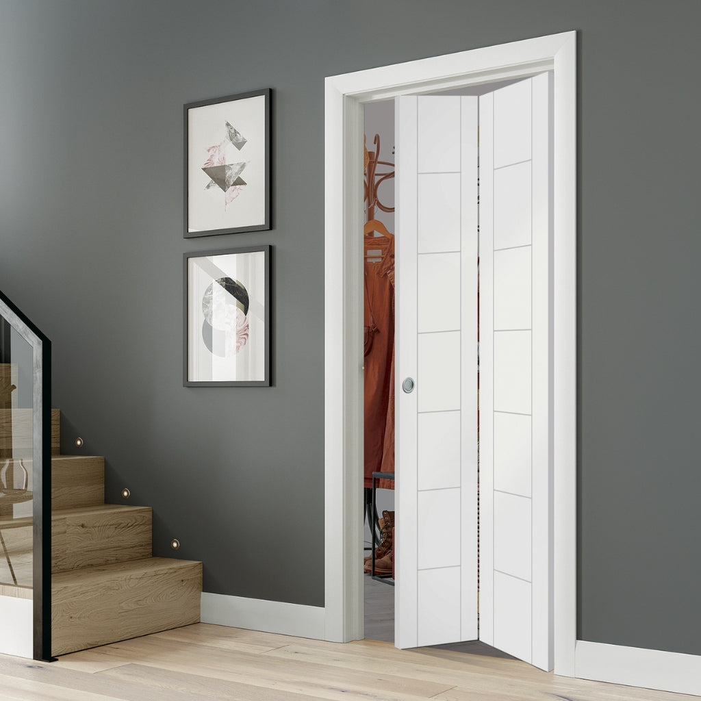 Buy White Palermo Internal Bifold | Emerald Doors