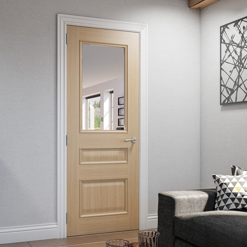 Windsor Oak Clear Glazed Room Divider Windsor Glazed Oak Room Divider Emerald Doors