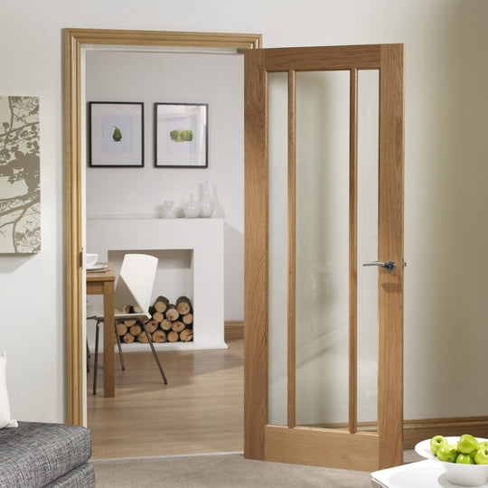 Worcester Glazed Prefinished Oak Door