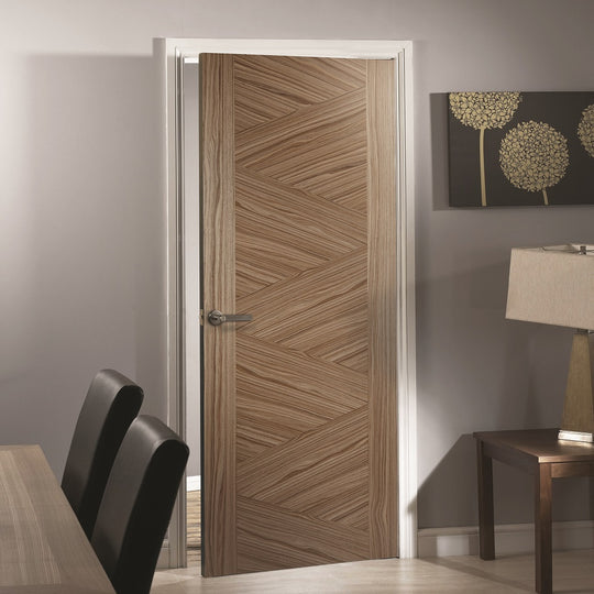 Walnut Zeus Internal Fire Door Fully Finished