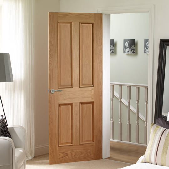 Victorian Oak Fire Door FD30